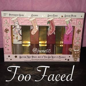 TooFaced Rich & Dazzling Christmas Treat Gloss Set